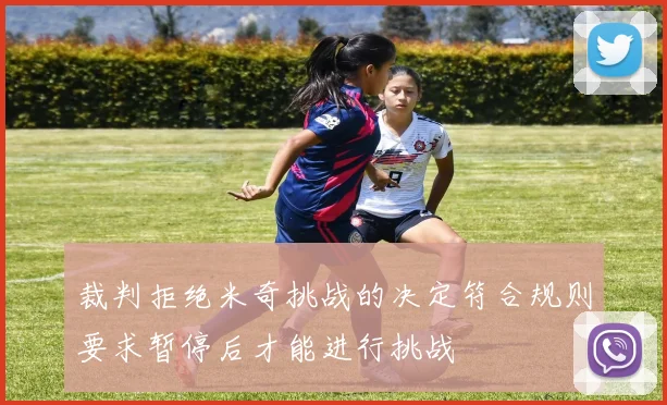 裁判拒绝米奇挑战的决定符合规则要求暂停后才能进行挑战